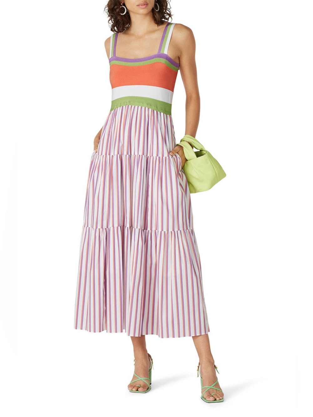 Tanya Taylor Printed Claudia Dress